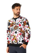 Casino Speelkaarten Trui Heren OppoSuits, Kleding | Heren, Verzenden, Nieuw