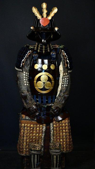 Yoroi volledig samoerai-harnas - Zijde, Koper, ijzer - Japan, Antiek en Kunst, Antiek | Overige Antiek