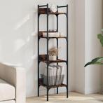 vidaXL Boekenkast 4-laags 35x30x138,5 cm bewerkt hout, Verzenden, Nieuw, Overige houtsoorten