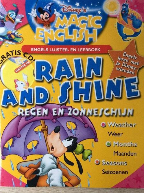MAGIC ENGLISH deel 7 rain and shine/regen en zonneschijn met, Boeken, Kinderboeken | Jeugd | 10 tot 12 jaar, Gelezen, Verzenden
