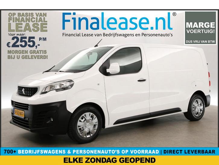 Peugeot Expert 226S 1.6 BlueHDI L2H1 MARGE 360 Camera PDC, Auto's, Bestelauto's, Lease, Handgeschakeld, Diesel, Peugeot, Wit, Verzenden