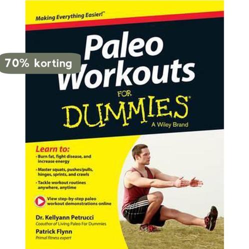 Paleo Workouts For Dummies 9781118657911 Kellyann Petrucci, Boeken, Overige Boeken, Gelezen, Verzenden