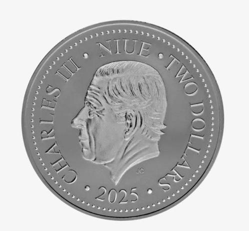 Australië. 1 Dollar 2025 Phoenix, 1 Oz (.999) (Zonder, Postzegels en Munten, Munten | Europa | Niet-Euromunten