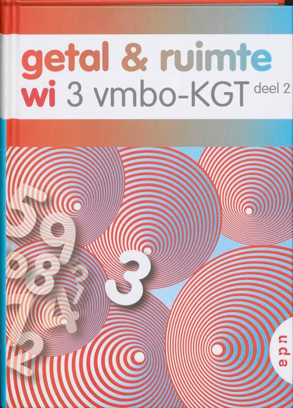 Getal en Ruimte 3 Vmbo KGT deel 2 deel Leerboe 9789011105348, Boeken, Techniek, Zo goed als nieuw, Verzenden