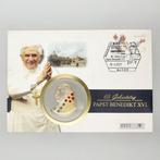 Cookeilanden. 5 Dollars 2007 80th Birthday Benedict XVI