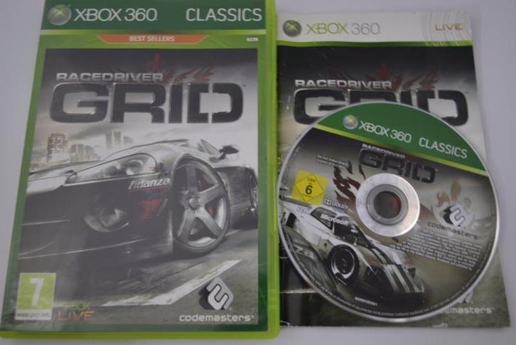 Racedriver Grid - Classics (360), Spelcomputers en Games, Games | Xbox 360, 1 speler, Zo goed als nieuw, Online, Verzenden