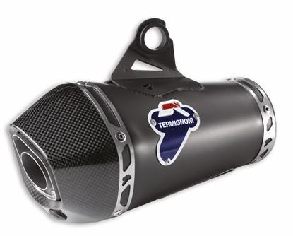 BLACK SLIP-ON RACING SILENCER SCR - 96481402A, Motoren, Onderdelen | Ducati, Nieuw, Verzenden