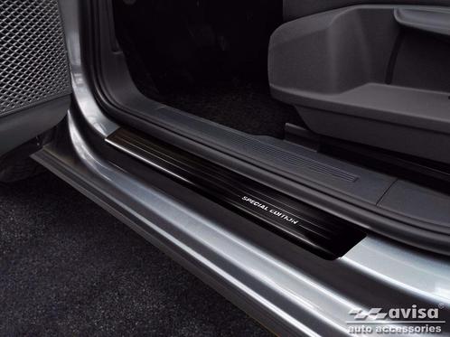 Grafiet Rvs instaplijsten Volkswagen Caddy | Cargo | Furgon, Auto-onderdelen, Carrosserie en Plaatwerk, Nieuw, Ophalen of Verzenden