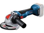 Bosch GWX 18V-10 18V Li-Ion accu X-LOCK haakse slijper body, Verzenden, Zo goed als nieuw