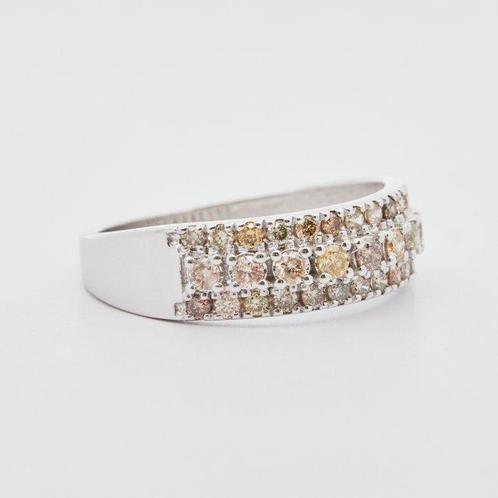 Zonder Minimumprijs - Ring 14 kt. - 0.60ct. tw. Diamant, Sieraden, Tassen en Uiterlijk, Ringen