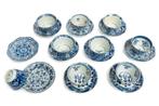 Een collectie diverse Chinese blauw wit porselein, Antiek en Kunst, Ophalen