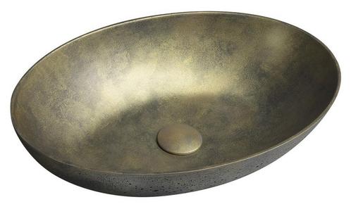 Vrijstaand Waskom Sapho Formigo 60x40 cm Goud, Doe-het-zelf en Verbouw, Sanitair, Overige typen, Nieuw, Ophalen of Verzenden