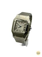 Cartier Santos Galbée XL, Verzenden, Zo goed als nieuw, Polshorloge