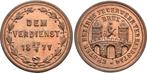 Brons medaille Feuerwehr Verbandstag 1877 Tschechien:, Verzenden