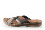 Rieker Slippers in maat 45 Bruin | 10% extra korting, Kleding | Dames, Schoenen, Slippers, Bruin, Verzenden, Nieuw