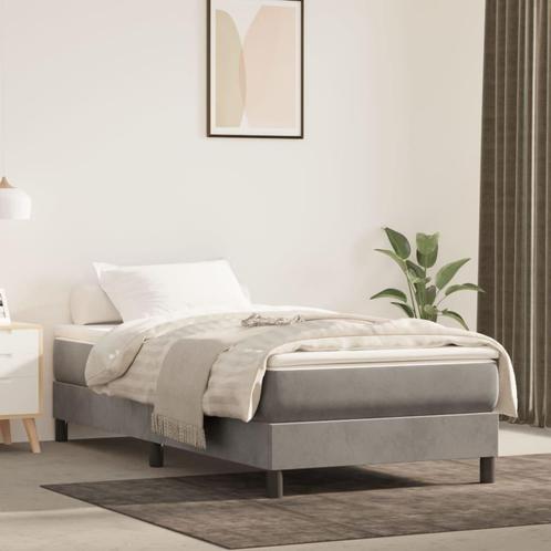 Pocketvering Matras 90x190 Lichtgrijs - Retourdeal - Luxe..., Huis en Inrichting, Slaapkamer | Matrassen en Bedbodems, 90 cm, 190 cm of minder