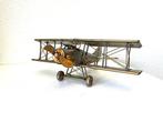 FOKKER 36x33x13cm - Oorlogsvliegtuig - BIG Biplane model -, Nieuw