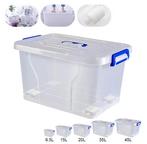 Stapelbare Opbergdoos met Deksel – Organizer Box met Wielen, Huis en Inrichting, Woonaccessoires | Kisten, Verzenden, Nieuw