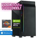 Ryzen 7 - RTX 4060 - 32GB - 1TB  - WiFi - BT - Game PC, Computers en Software, Desktop Pc's, Nieuw
