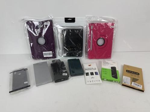 Veiling - 10x Diverse smartphone en tablet hoesjes, Telecommunicatie, Mobiele telefoons | Hoesjes en Frontjes | Overige merken