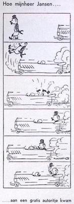 Een gratis autoritje (lijst optie, Lithos), Verzenden