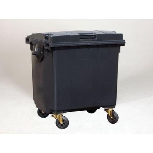 Container 1000 liter, 1370x1085x1315 mm grijs, gebruikt -, Huis en Inrichting, Woonaccessoires | Prullenbakken, Gebruikt, Ophalen of Verzenden