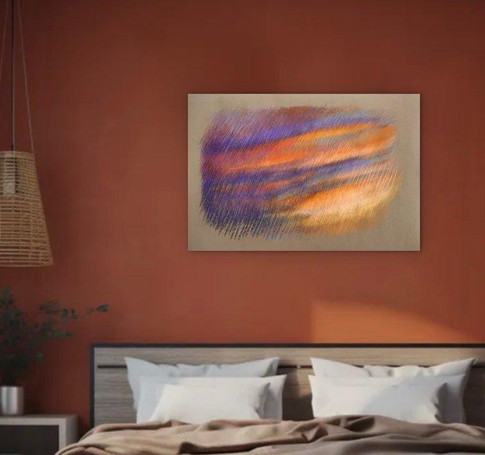 Malgorzata Krakowiak - Sky n*1 -XL, Antiek en Kunst, Kunst | Schilderijen | Modern