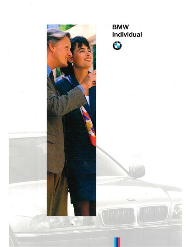 1995 BMW INDIVIDUAL BROCHURE DUITS, Boeken, Auto's | Folders en Tijdschriften, BMW