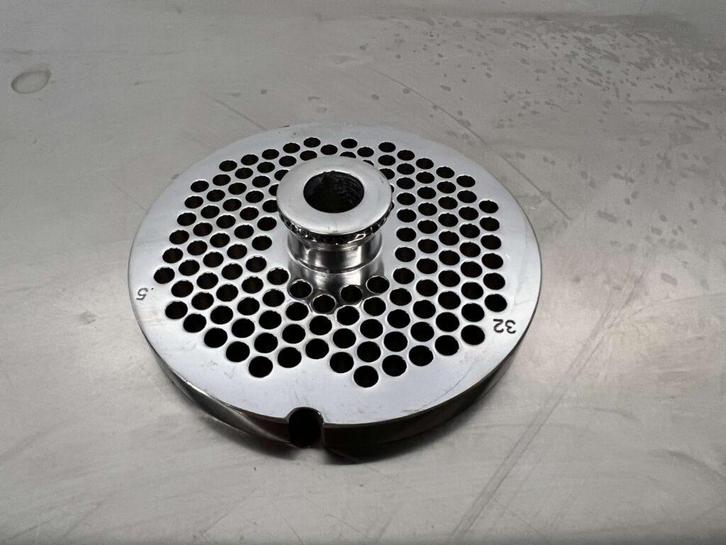 RVS Plaat voor gehaktmolen maat 32 5 mm 230V Slagerij Horeca, Zakelijke goederen, Horeca | Keukenapparatuur, Nieuw in verpakking