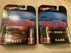 Hot Wheels 1:64 - Modelauto (2) - K.I.T.T. en K.A.R.R., Hobby en Vrije tijd, Nieuw