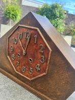 Klok - Art Deco Hout - 1910-1920 - Amsterdamse school, Antiek en Kunst