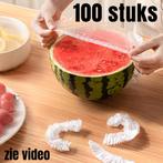 100 stuks Elastische Afdekfolie Voedselhoes XL - Transparant, Huis en Inrichting, Tafels | Eettafels, Verzenden, Nieuw