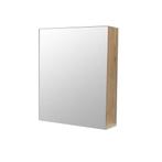 Spiegelkast Wood 60 cm rechts, Ophalen of Verzenden, Nieuw, Bad