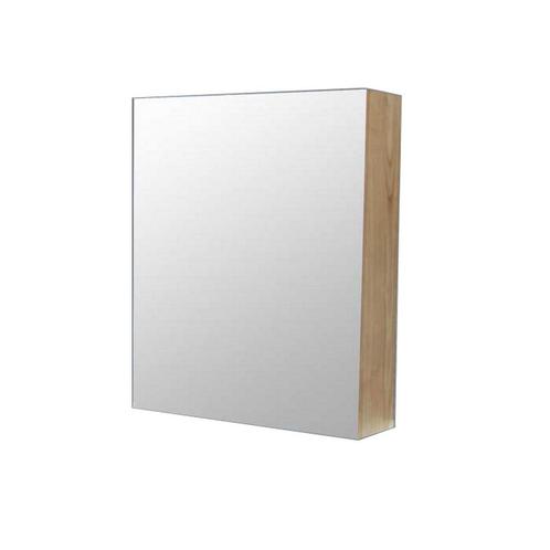 Spiegelkast Wood 60 cm rechts, Doe-het-zelf en Verbouw, Sanitair, Bad, Nieuw, Ophalen of Verzenden