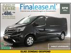 Renault Trafic 2.0 Blue dCi T30 L2H1 Advance NIEUW €486pm, Renault, Zwart, Nieuw, Lease