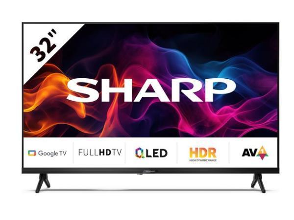 Veiling -  Sharp 32GF3265 32 inch Full-HD Qled Google TV, Audio, Tv en Foto, Televisies