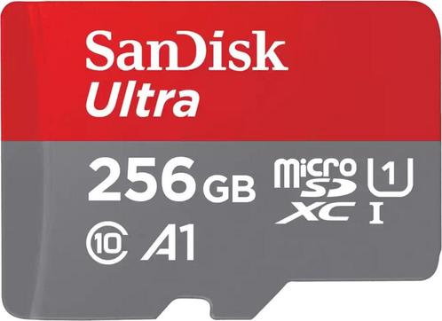Geheugenkaart Sandisk MicroSDXC Ultra 256GB (150mb/s C10 -, Computers en Software, USB Sticks, Verzenden