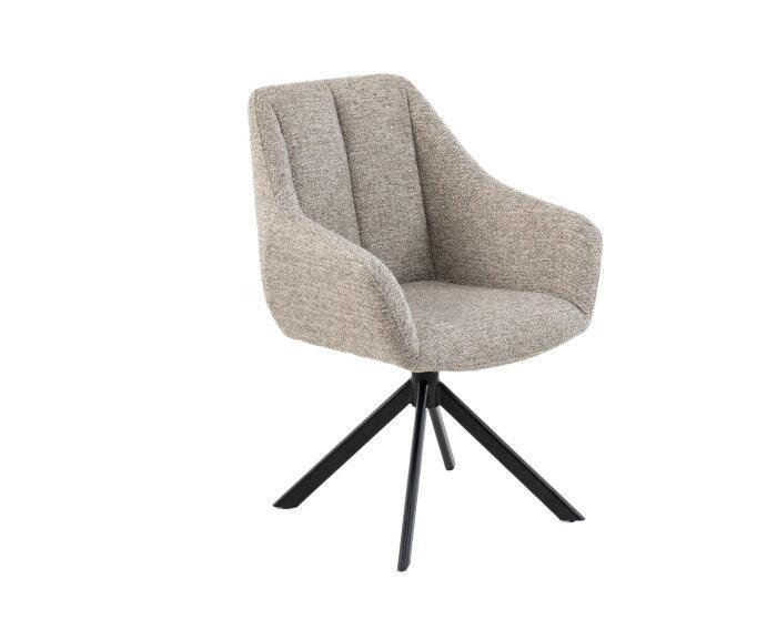 Eetkamerstoel Madrid poot Venus draaibaar zwart - Be great, Huis en Inrichting, Stoelen, Nieuw, Ophalen of Verzenden