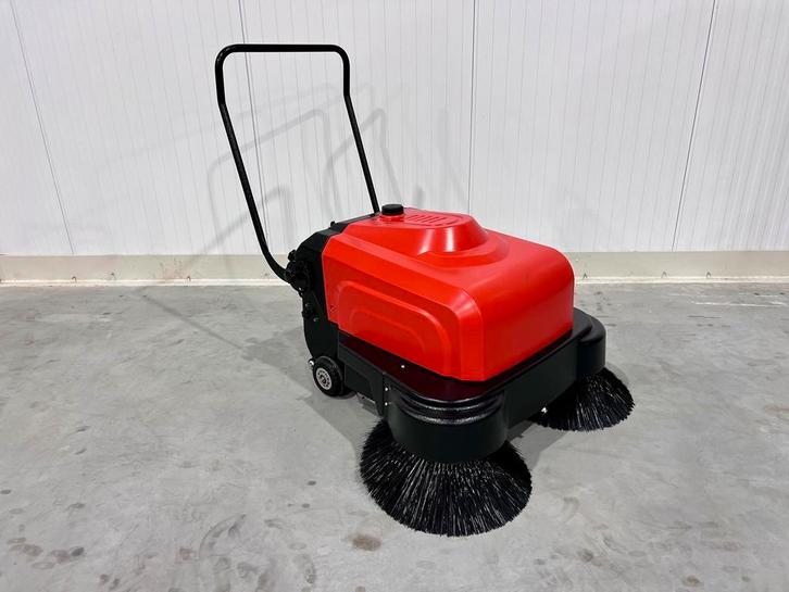 Veegmachine | achterloper | 105 cm vegen | elektrisch vegen, Zakelijke goederen, Machines en Bouw | Onderhoud en Reiniging, Verzenden