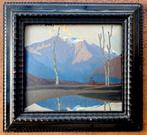 Antonio Simeoni (1887-1971) - Paesaggio montano, Antiek en Kunst, Kunst | Schilderijen | Klassiek