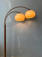 Vintage Brown Dijkstra Double Arc Mushroom Floor Lamp, Ophalen of Verzenden, Nieuw
