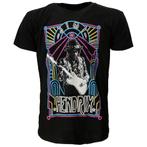Jimi Hendrix Electric Ladyland Neon T-Shirt - Officiële, Nieuw