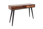 industrieele consoletafel INDUSTRIAL 120cm Mango met zwarte, Huis en Inrichting, Ophalen of Verzenden, Nieuw
