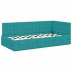 Bedframe 90x190cm Turquoise | Tweedekansje | OP=OP, Huis en Inrichting, Nieuw, Ophalen of Verzenden, Overige maten, Overige maten