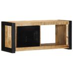 vidaXL Tv-meubel 80x30x35 cm massief ruw mangohout, Huis en Inrichting, Kasten | Televisiemeubels, Verzenden, Nieuw, Overige houtsoorten