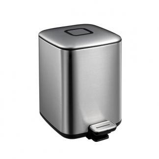 Pedaalemmer - EKO - Regent (6 liter, Mat RVS), Huis en Inrichting, Woonaccessoires | Overige, Nieuw, Verzenden