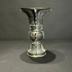 Vaas - Brons - China - Ming Dynastie (1368-1644) (Zonder, Antiek en Kunst