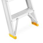 Stabiele Aluminium Trap met Antislip Treden - Compact en..., Doe-het-zelf en Verbouw, Ladders en Trappen, Ophalen of Verzenden