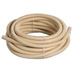 Frankische Flexbuis Ø16mm - 10m - Crème, Doe-het-zelf en Verbouw, Buizen en Afvoer, Verzenden, Nieuw