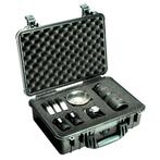 Peli 1500 BKF flightcase zwart met schuim 425x284x155 mm, Verzenden, Nieuw